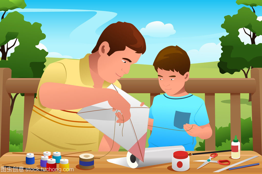 父與子的風箏情 親手制作的樂趣與傳承