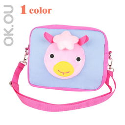 麗家寶貝 可歐可優立體卡通斜挎包，安全高品質的母嬰購物首選